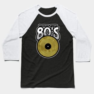 POWERED By The 1980 Retro 80s Baseball T-Shirt